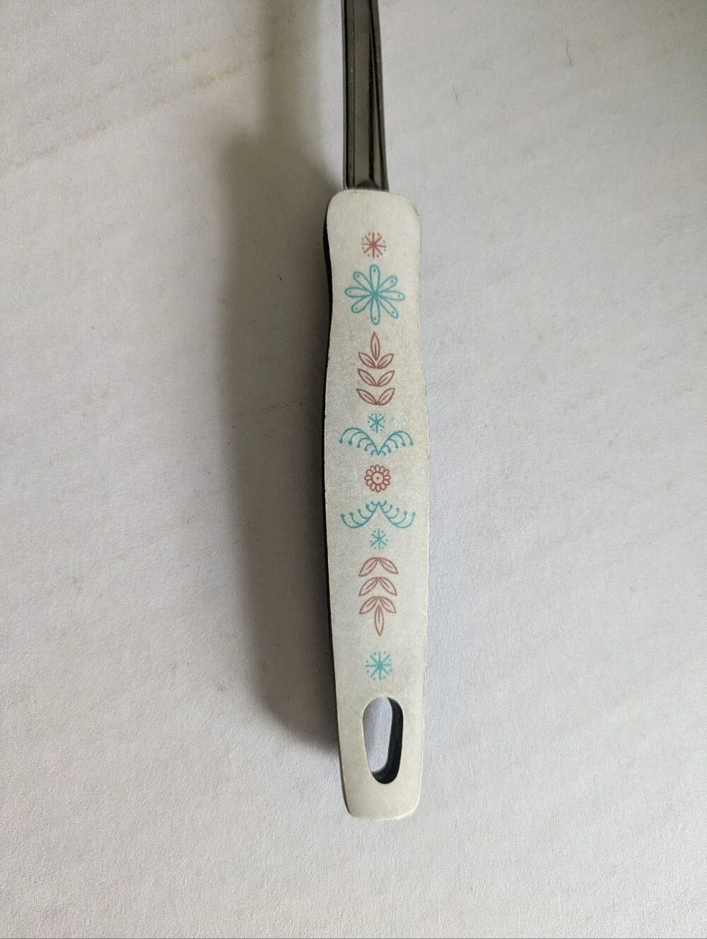 Vintage Ekco Chromium Plated Dutch Tulip Spoon